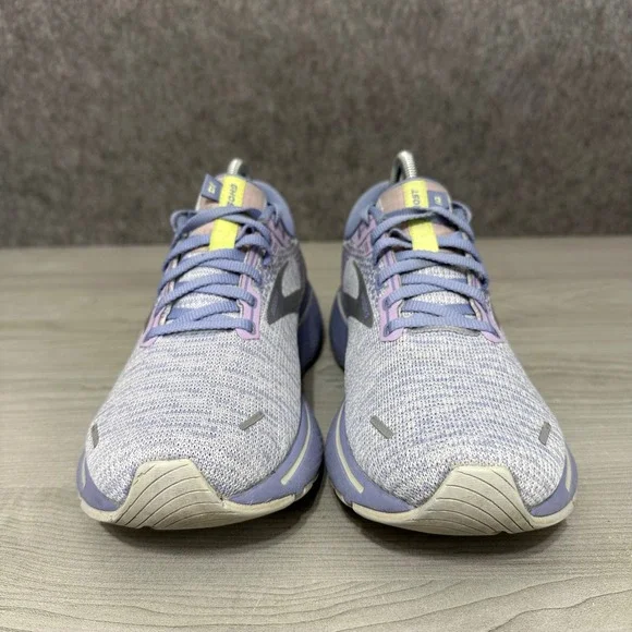 Brooks Ghost 14 Womens Running Shoes Size 9 Lilac Purple Lime 1203561B566 - Picture 4 of 10